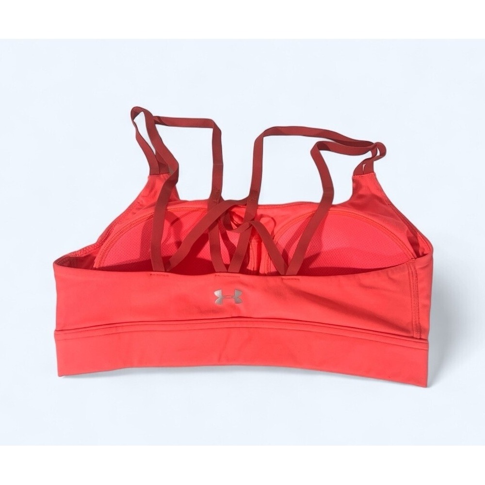 UNDER‎ ARMOUR BRA WOMENS SMALL ORANGE WIRELESS